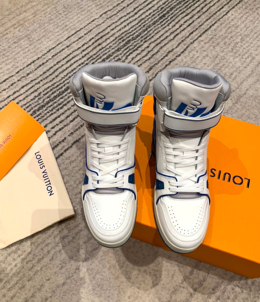 LV Trainer High White/Blue