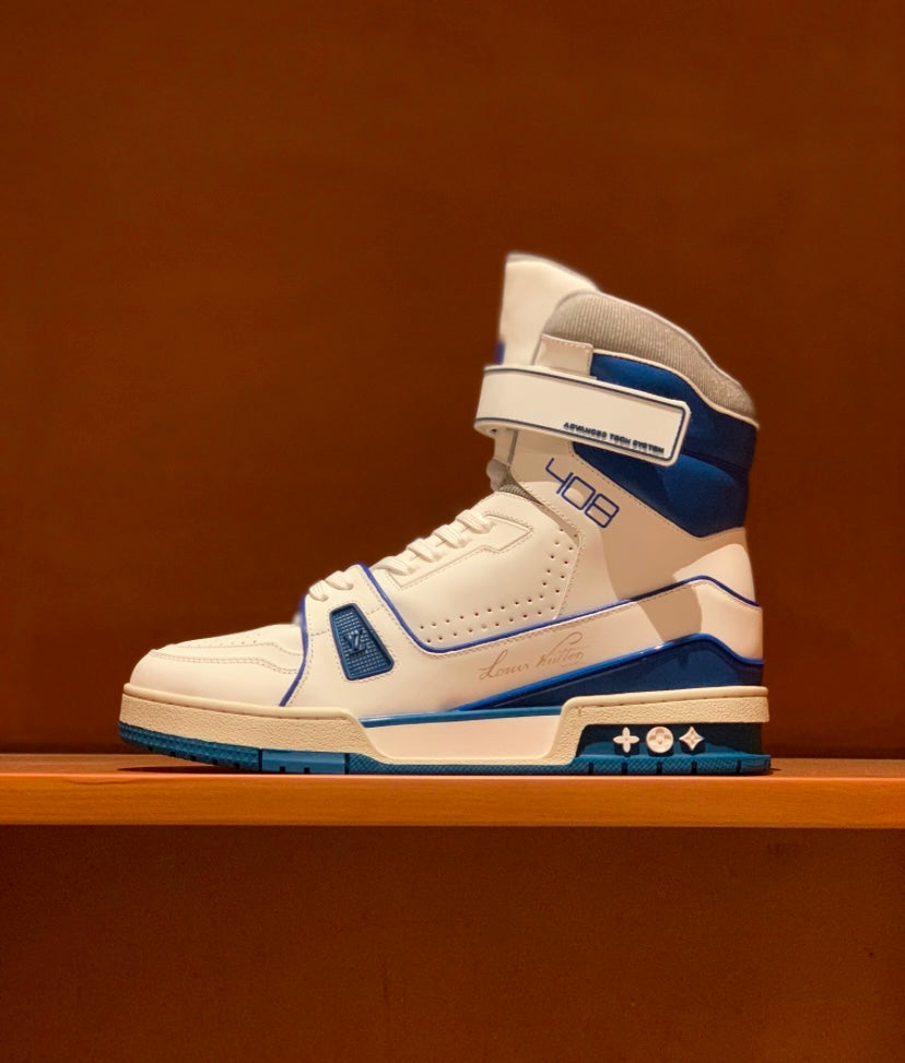 LV Trainer High White/Blue