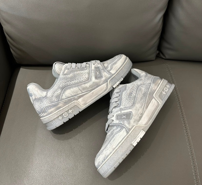 LV Trainer Spring White Aluminium