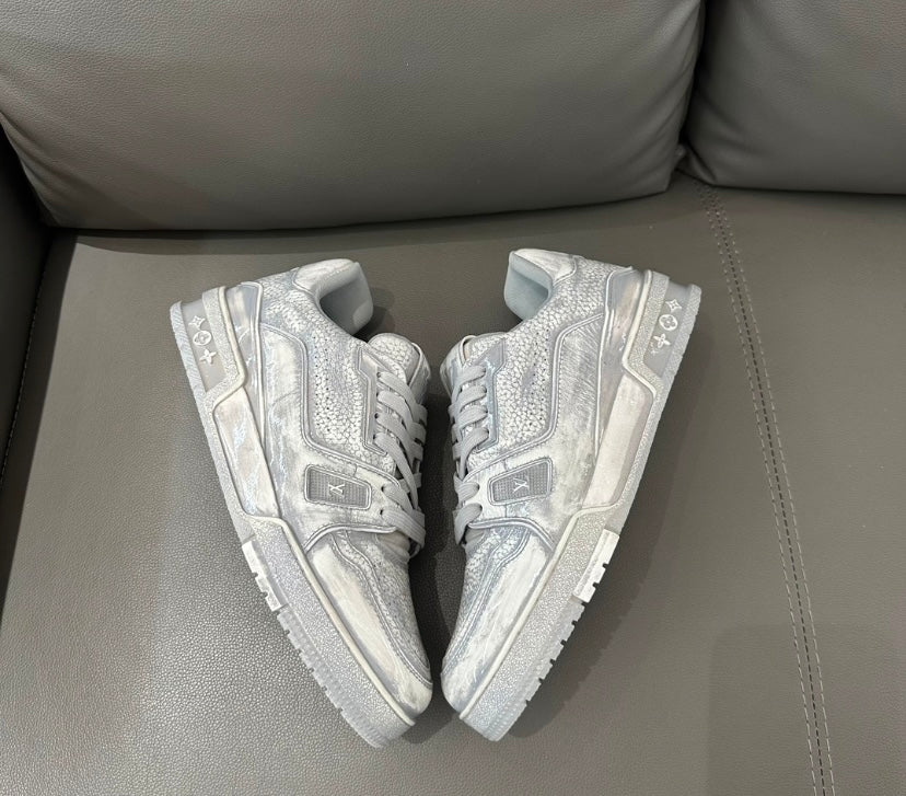 LV Trainer Spring White Aluminium
