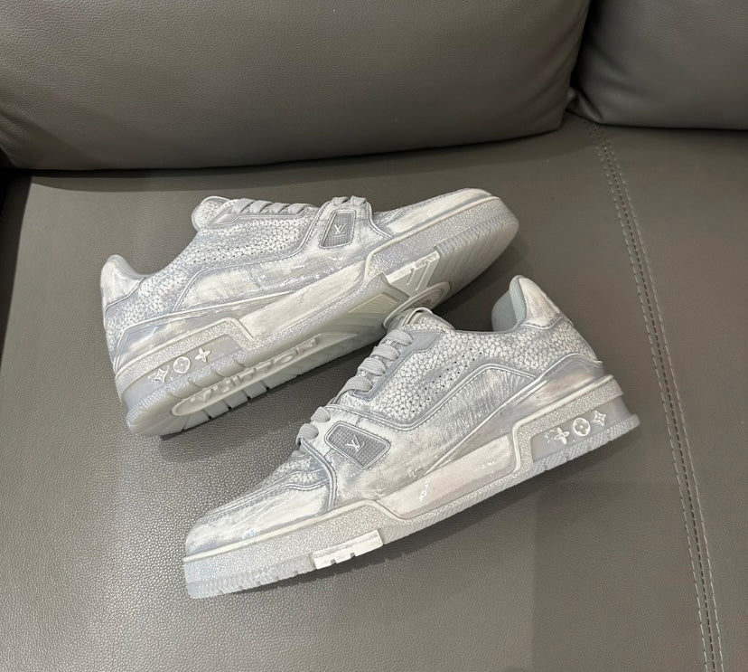 LV Trainer Spring White Aluminium