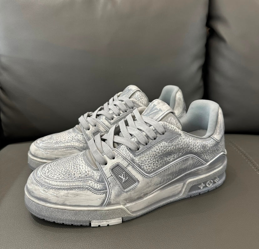 LV Trainer Spring White Aluminium