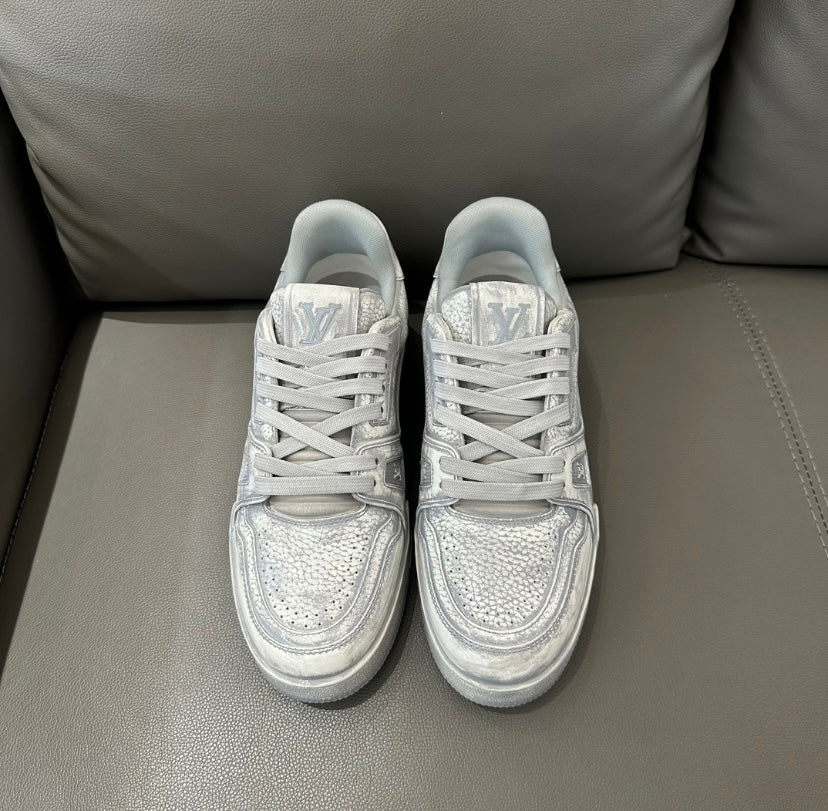 LV Trainer Spring White Aluminium