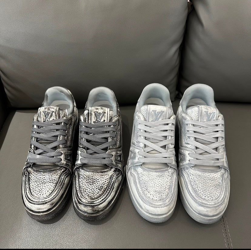LV Trainer Spring White Aluminium