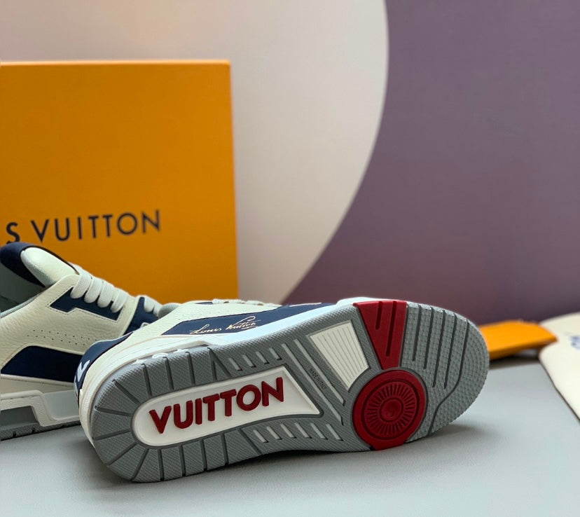 LV Trainer Matcha Blue