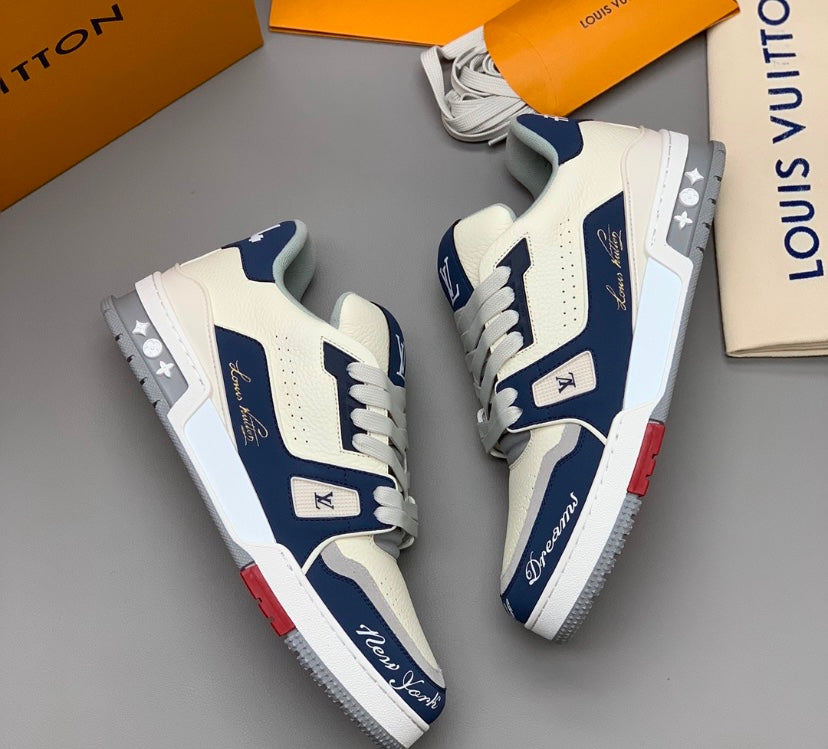 LV Trainer Matcha Blue