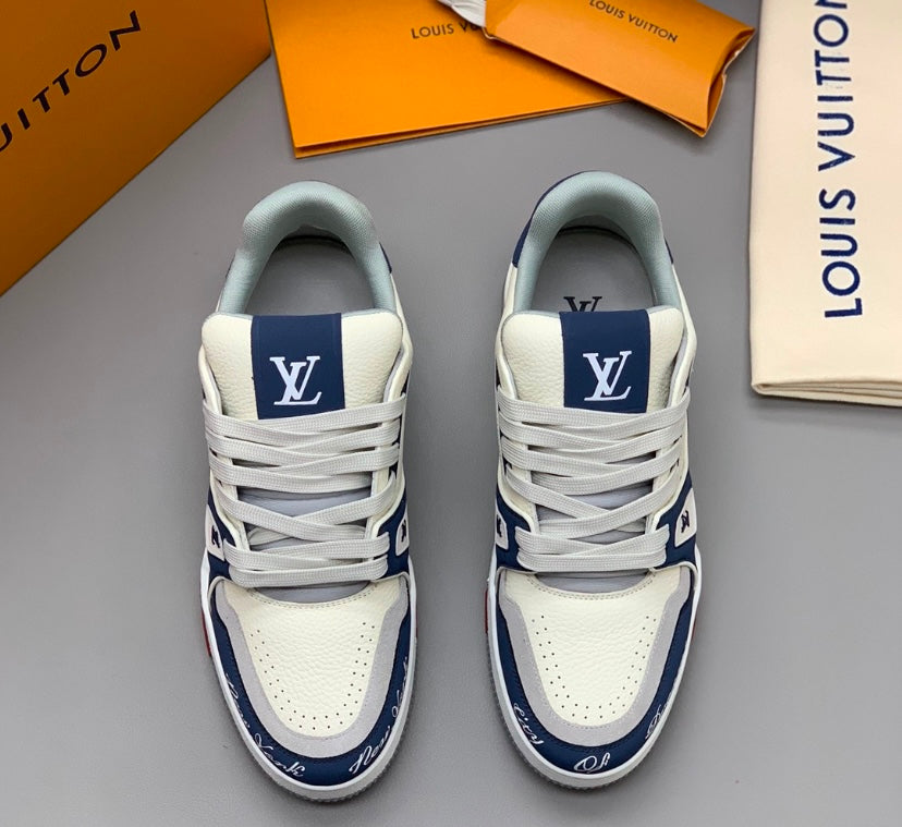 LV Trainer Matcha Blue