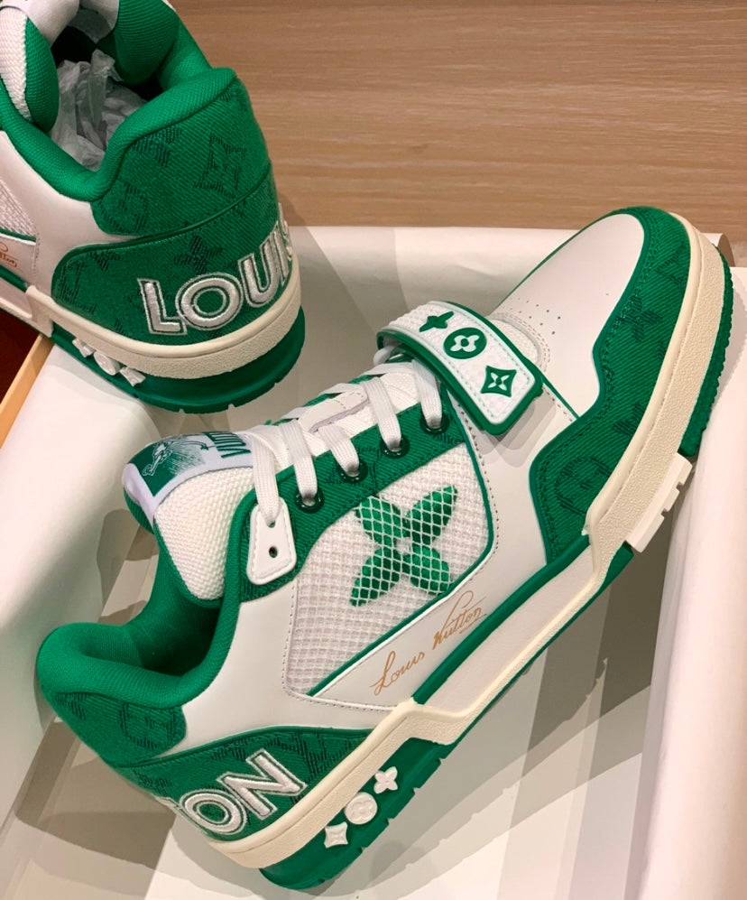 LV Trainer Velcro Green