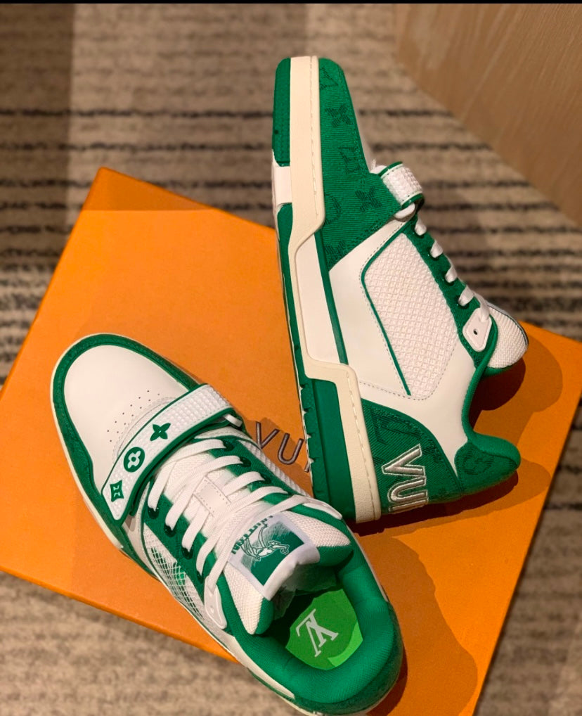 LV Trainer Velcro Green