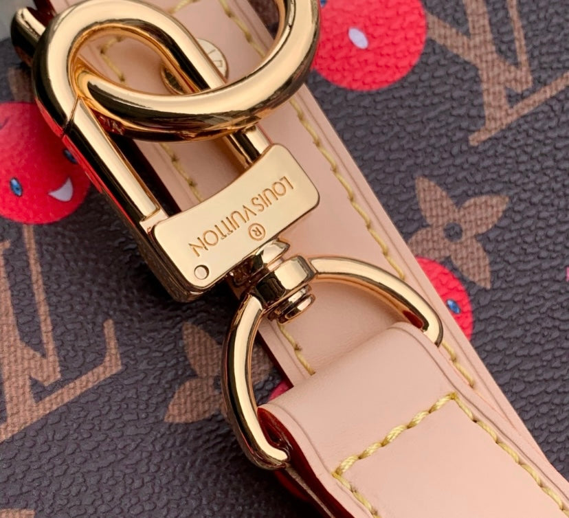 Louis Vuitton Cherry Monogram Keepall Bag