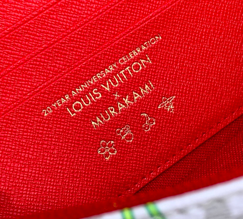 Louis Vuitton Cherry Monogram White Chain Bag