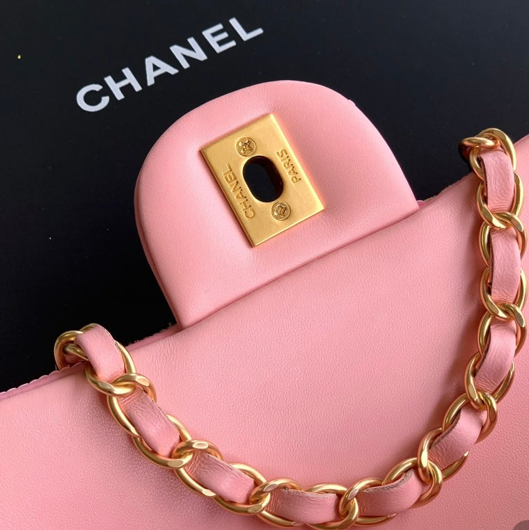 Chanel Abstract Pattern Sequin Flap Bag – Pink Multicolor