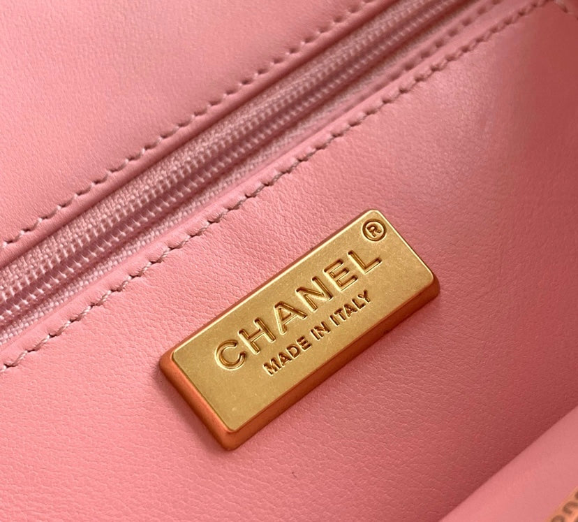 Chanel Abstract Pattern Sequin Flap Bag – Pink Multicolor