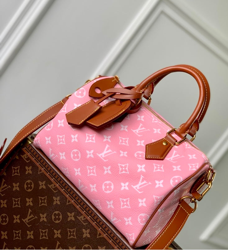 Louis Vuitton Speedy Bandoulière 30 – Pink Monogram Empreinte