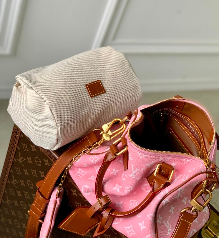 Louis Vuitton Speedy Bandoulière 30 – Pink Monogram Empreinte