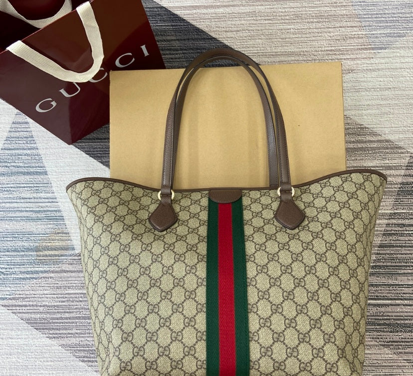 Gucci Ophidia GG Large Tote Bag