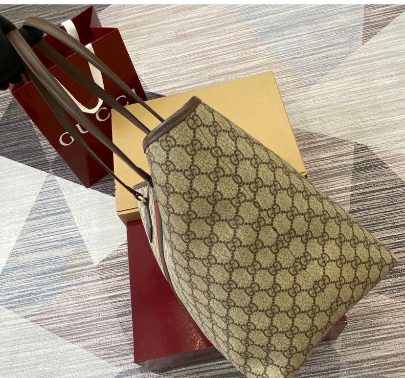 Gucci Ophidia GG Large Tote Bag