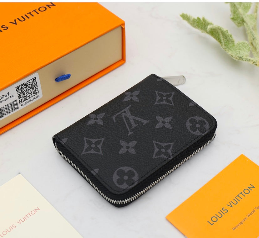 Louis Vuitton Zippy Coin Purse – Monogram Eclipse Canvas