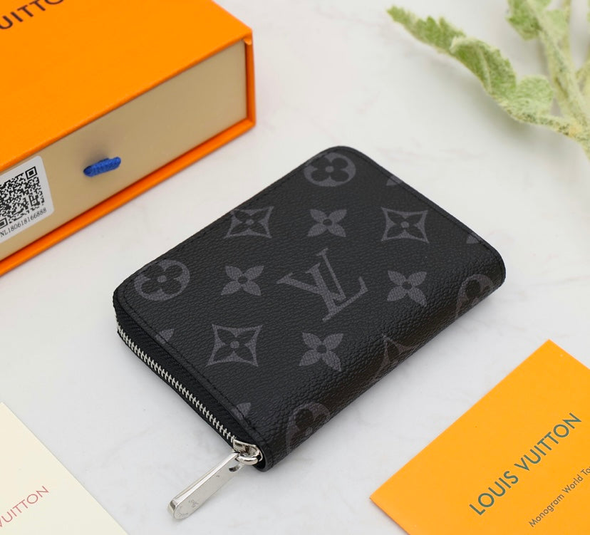 Louis Vuitton Zippy Coin Purse – Monogram Eclipse Canvas