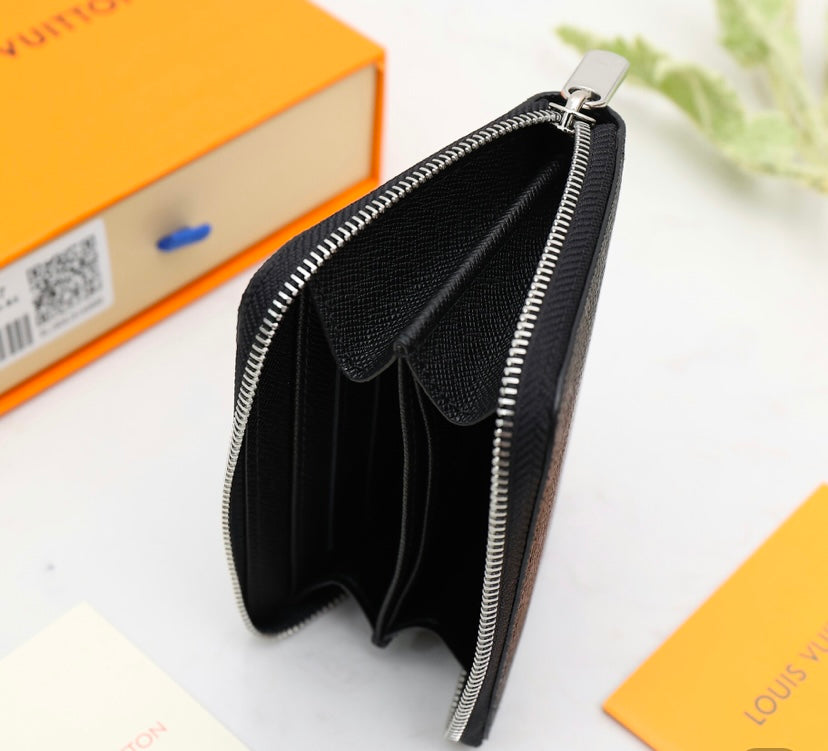 Louis Vuitton Zippy Coin Purse – Monogram Eclipse Canvas