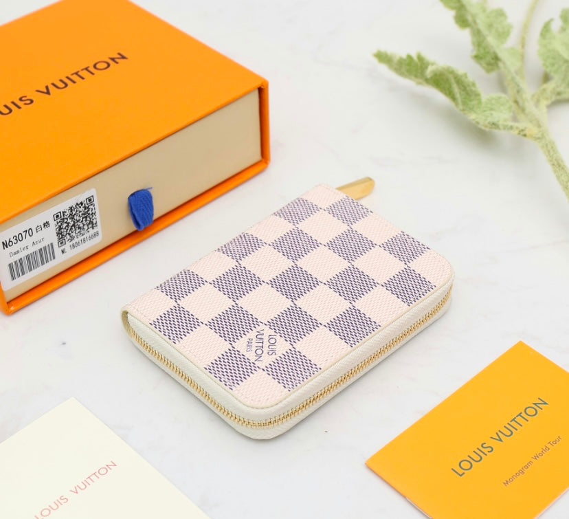 Louis Vuitton Zippy Coin Purse – Damier Azur Canvas