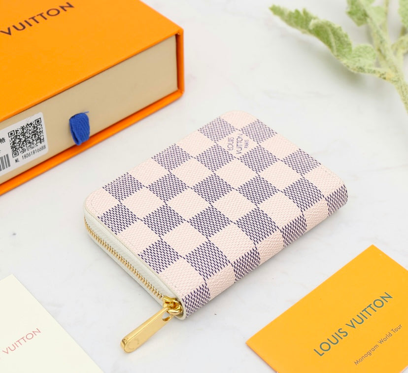 Louis Vuitton Zippy Coin Purse – Damier Azur Canvas