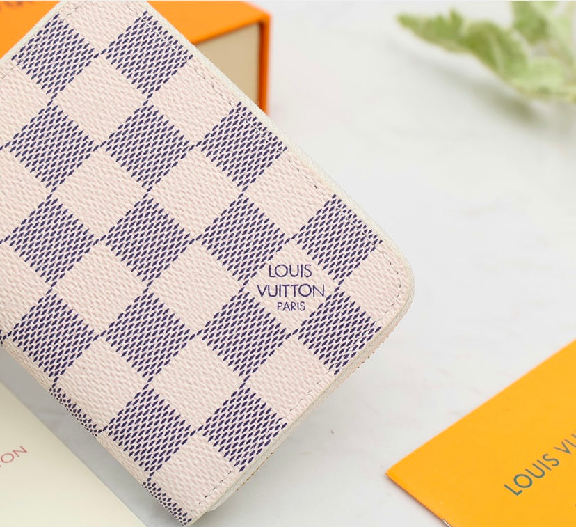 Louis Vuitton Zippy Coin Purse – Damier Azur Canvas