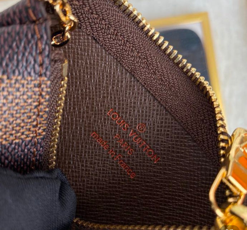 Louis Vuitton Key Pouch – Damier Ebene Canvas