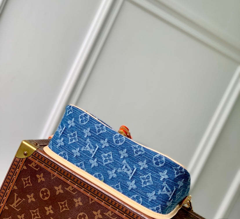 Louis Vuitton Denim Monogram Pochette