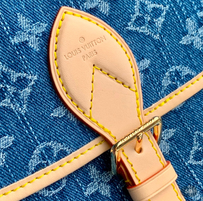 Louis Vuitton Denim Monogram Pochette