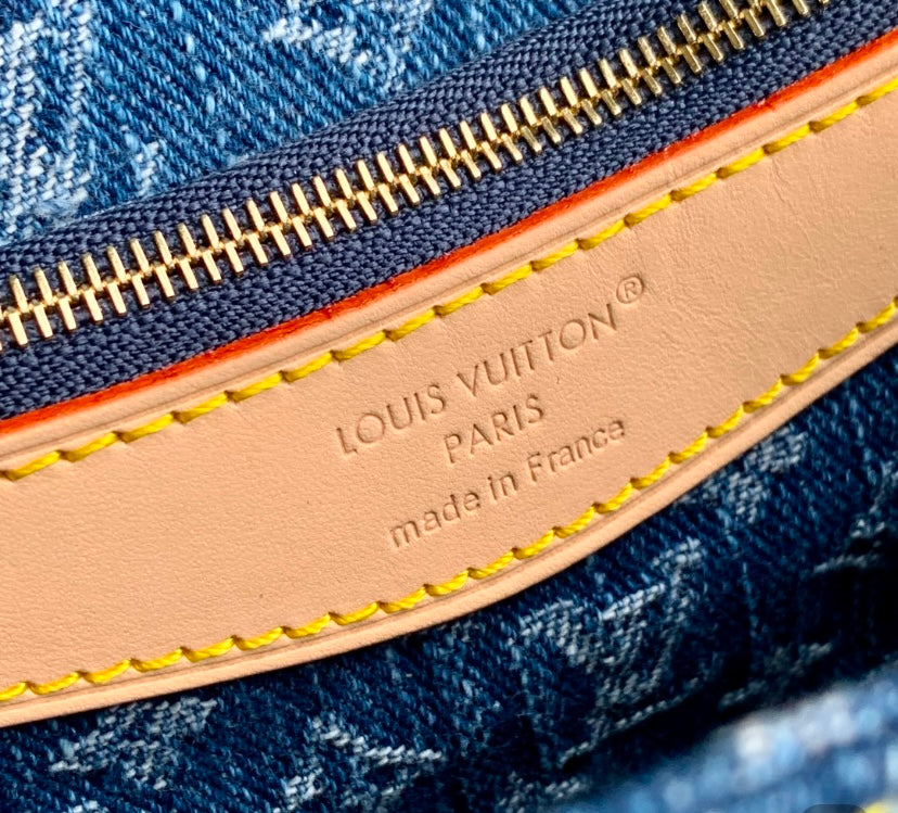Louis Vuitton Denim Monogram Pochette