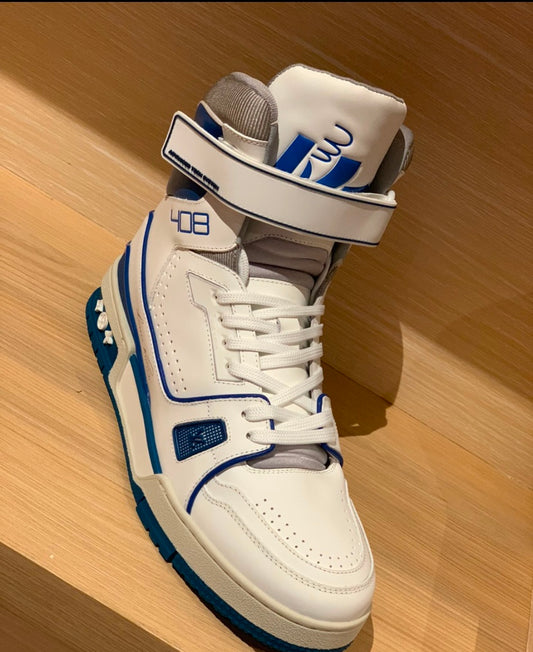 LV Trainer High White/Blue