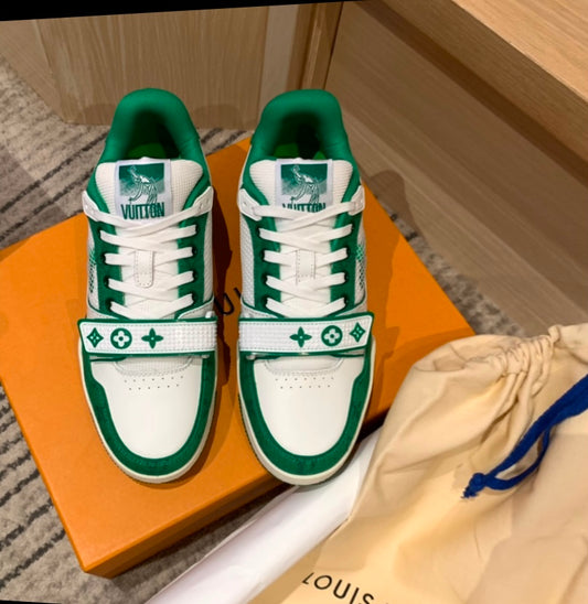 LV Trainer Velcro Green