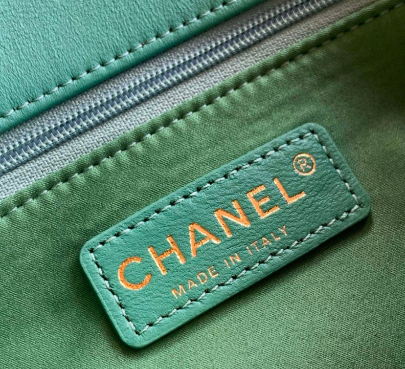 Chanel Classic Flap Bag – Green Ombre Sequins
