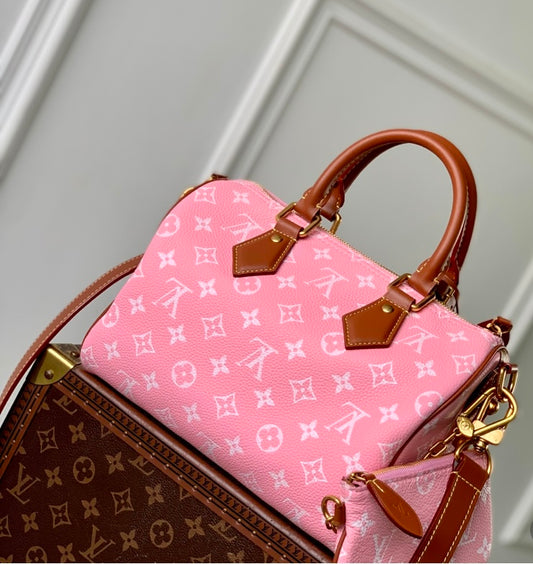 Louis Vuitton Speedy Bandoulière 30 – Pink Monogram Empreinte