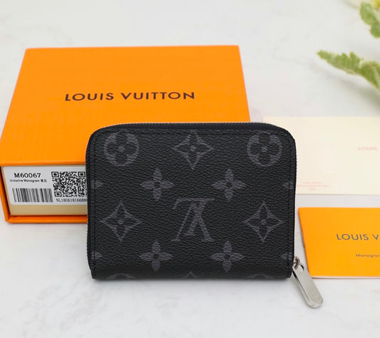 Louis Vuitton Zippy Coin Purse – Monogram Eclipse Canvas