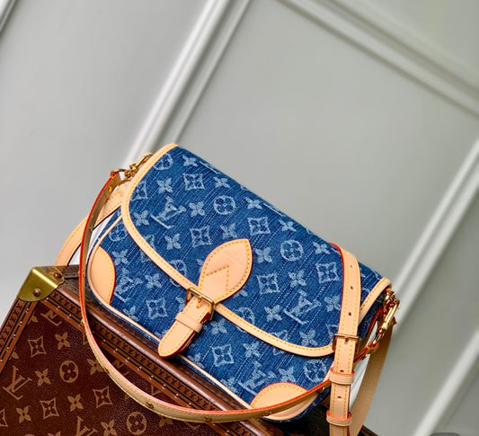 Louis Vuitton Denim Monogram Pochette